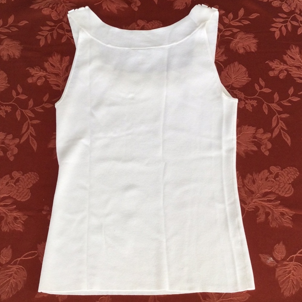Ann Taylor Loft Beaded Tank Womens Extra Small - Picture 3 of 5